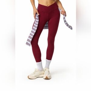 Aerie Burgundy Leggings